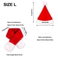 thumbnail image 3 of Greeniant Trajes de invierno de Navidad Ropa de algodón Bufanda Mascota Animales lindos Conjunto de ropa Decoraciones Accesorios Suministros para Ropa para mascotas No.01 Greeniant PT000597-01, 3 of 6