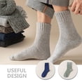 thumbnail image 2 of 5 pares de calcetines cálidos de invierno, calcetines altos hasta el tobillo, calcetines para botas, calcetines cálidos de invierno para hombres, 2 of 8