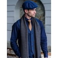 thumbnail image 3 of Mucros Weavers Men's Newsboy Cap 100% Wool Tweed Irish 8-Piece Driving Cap Made in Ireland, 3 of 7