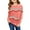 Pink, variant on Sherrylily Girls Striped Color Block Sweatshirts Kids Tie Dye Crewneck Long Sleeve Pullover Tops 4-15 Years