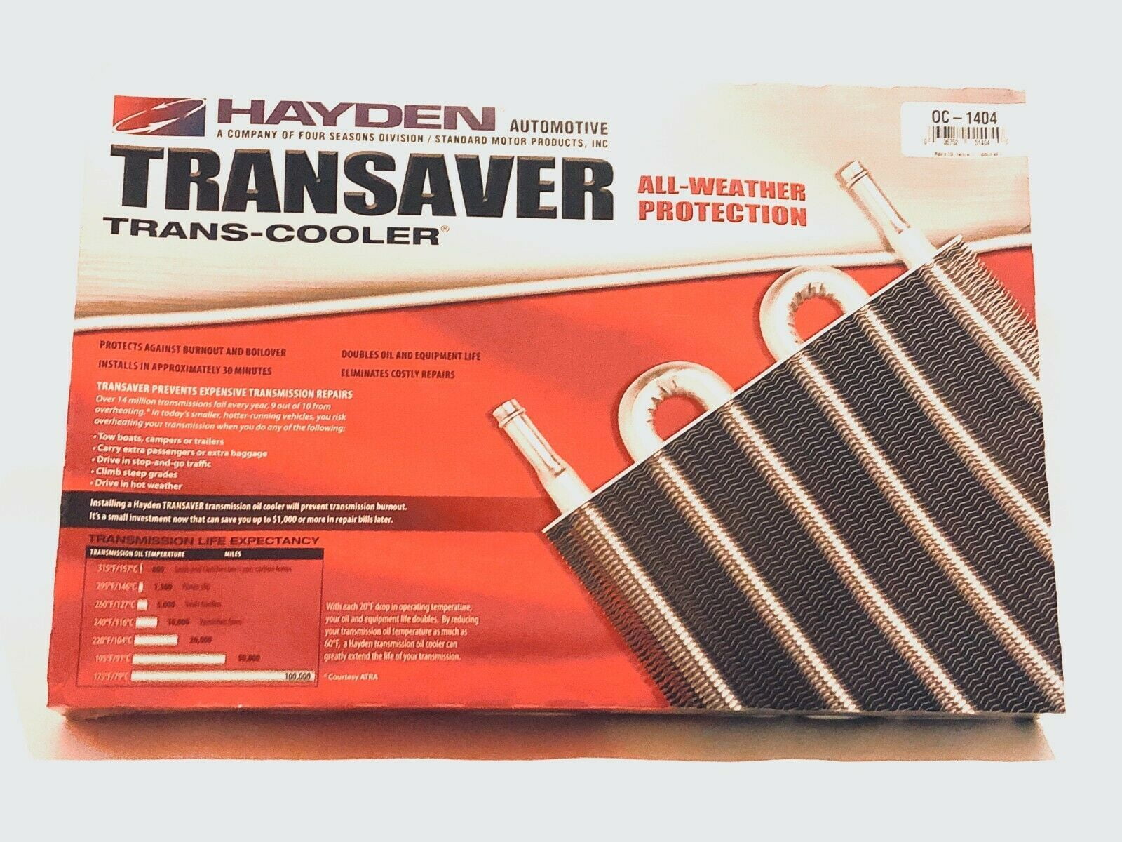 Hayden OC 1404 Transsaver Transmission Cooler 