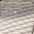 thumbnail image 5 of Car Seat Covers Full Set Custom Fit for Hyundai Elantra 2000-2026 - Premium Faux Leather Auto Protectors with Waterproof, Breathable, Anti-Slip Car Seat Protectors (Beige,Full Set), 5 of 7