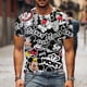thumbnail image 1 of Mickey Mouse Men's T Shirt Disney Cartoon TShirts Male Summer Short Sleeve Couple T-shirt Cute Funny Tops Tee150 Gao Jinjia LED, 1 of 2