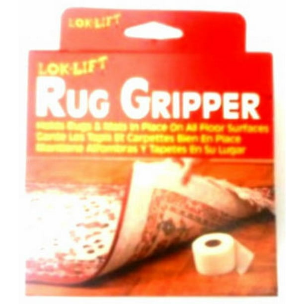 2.5" x 25' LokLift Rug Gripper Keeps Rugs & Mats In Place Over Any
