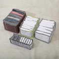 thumbnail image 4 of Foldable Wardrobe Clothes Er Izer Purpose Lar Comment Stora1pcs-grey, 4 of 4
