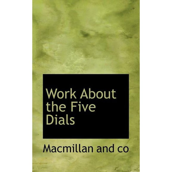Work about the Five Dials Paperback
