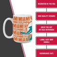 thumbnail image 5 of Rico Industries Nfl Football Miami Dolphins Taza De Café De Cerámica Blanca De 15 Onzas, 5 of 5