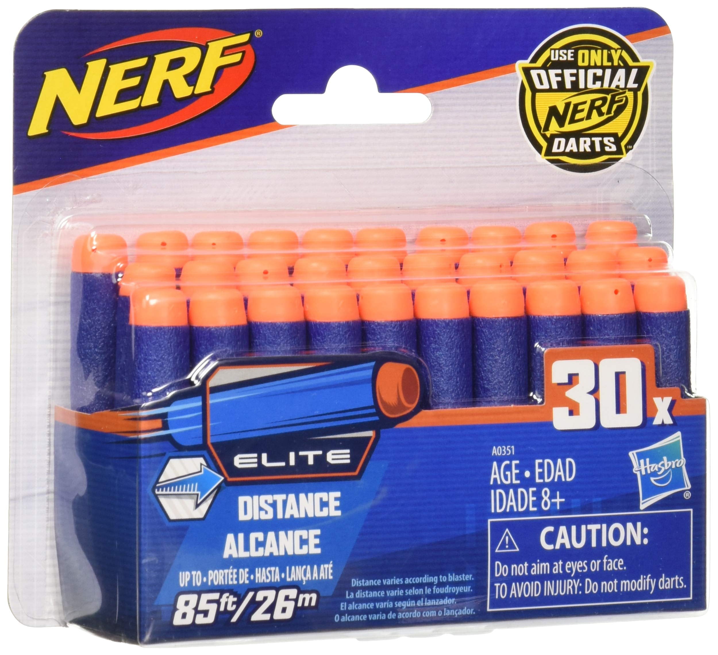 frustrerende slot Byg op Official Nerf N-Strike Elite Series 30-Dart Refill - Walmart.com