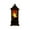 Black, variant on 2 Pack Halloween Lantern Decorations – 5.2” LED Candle Lantern with Flickering Flames, Battery Operated for Indoor Outdoor Halloween Party, Haunted House, Porch & Garden Decor