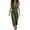 Green, variant on Jumpsuits for Women Collared Sleeveless Zip Front Cargo Jumpers with Multi-Pocket Summer Casual Comfy Rompers Black S
