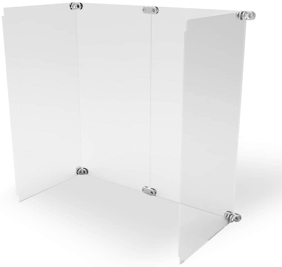 Plexiglass Sneeze Guard Acrylic Plexiglass Shield, Barrier Protects
