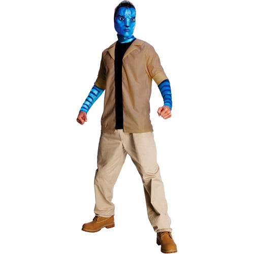 C831 Licensed Mens Avatar Movie DELUXE JAKE SULLY Fancy Dress Adult Costume 
