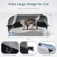 thumbnail image 4 of Caja de arena para gatos Suzzipaws de acero inoxidable XL para grandes felinos, 4 of 6