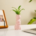 thumbnail image 4 of Easter Decorations Easter Bunny Vase Ceramic Flower Head Rabbits Vase Floral Arrangement Animals Figurine Decoration for Home Living Room Bedroom office Tabletop Home Decor Collection, 4 of 6