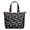 Cute, variant on Farmhouse Cow Travel Tote, Black and White Cow Pattern Weekender Duffel, Cute Cow Lovers Print Multipurpose Carry-on Bag