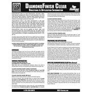KBS Coatings 8304 DiamondFinish Clear Coat - 1 Pint
