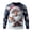Blue, variant on Christmas Oversized Sweatshirts for Men Santa Claus Long Sleeve T Shirts Crewneck Christmas Pullover Tops 04-Red XXXXL