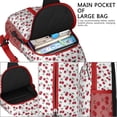 thumbnail image 4 of Crossbody Sling Backpack for Women Men Love Cherries Red Sweet Fruit Shoulder Sling Crossbody Casual Chest Bag for Travel Sports Running Hiking, 4 of 6