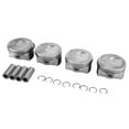thumbnail image 3 of 4x Piston & Rings Kit For Hyundai Kia Accent Rio 1.6L DOHC 2012-2016 23041-2E210, 3 of 5