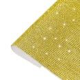 thumbnail image 1 of Uxcell Bling Rhinestone Sheet Self Adhesive Sticker 9.44 x 7.87 Inch DIY Car Decoration Sticker Lemon Yellow, 1 of 6