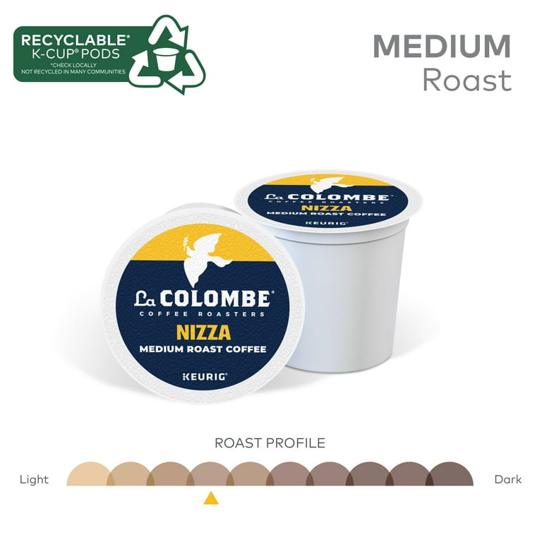 La Colombe Coffee Roasters, Nizza Medium Roast K-Cup Coffee Pods