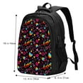 thumbnail image 3 of Defioc Lgbt Rainbow For Pride for Travel Backpack for Women,15.6 inch Laptop Backpack Carry On Backpack Personal Item Travel Bag Daypack for School Weekender Business Trip, 3 of 7