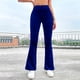 thumbnail image 4 of Leggings acampanados de Yoga para mujer, pantalones de pierna ancha de cintura alta para gimnasio, deportivos, negros, de talla grande, novedad de 2023, 4 of 4