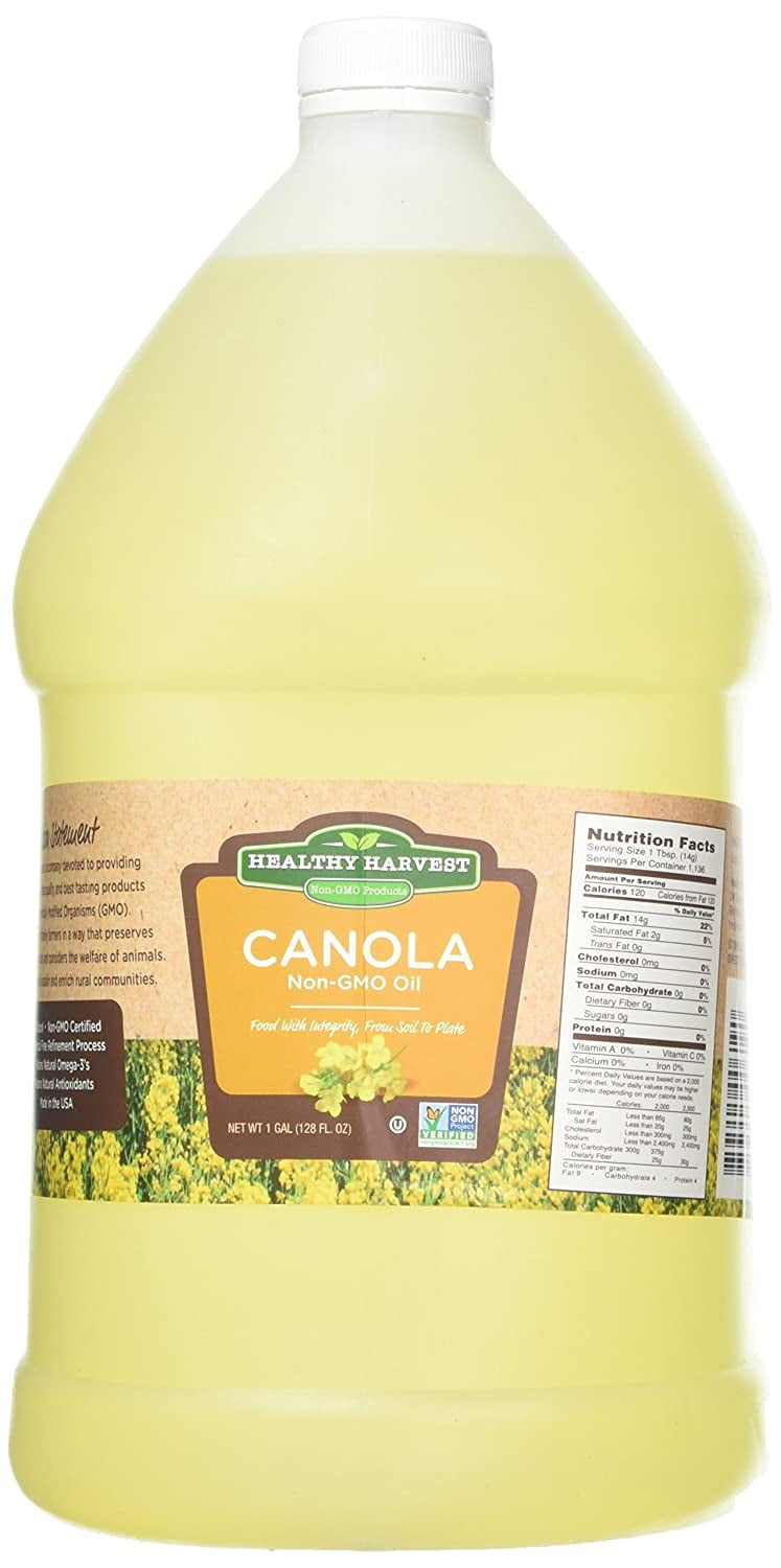 Health Harvest Canola Oil, Naturally Expeller Pressed, NonGMO
