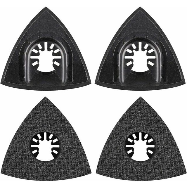 Almohadilla abrasiva y almohadilla - Delta Multi Tool Abrasive Pad Attachment Pad Accesorio Multi Tool Blade Herramienta oscilante Accesorio para Worx Mikita Dewalt Power Tool, Worx JAMW Sencillez