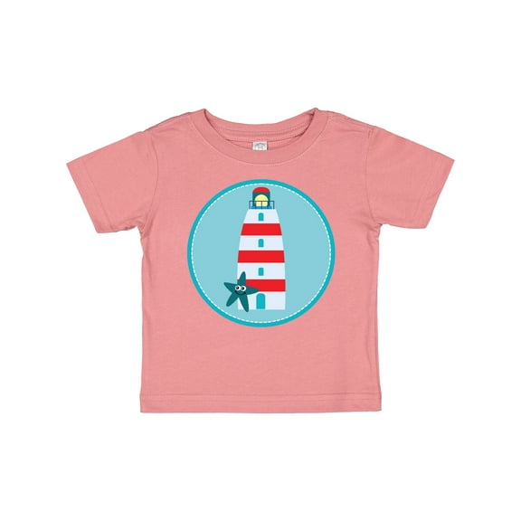 Inktastic Lighthouse Nautical Beach Boys or Girls Baby T-Shirt