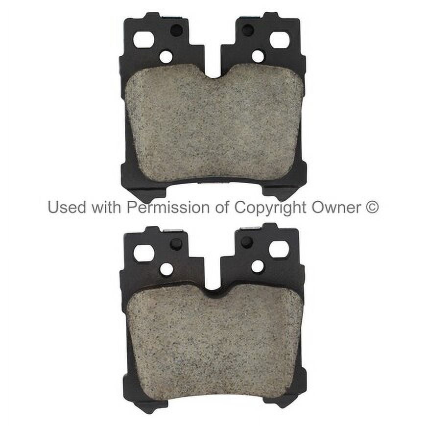 Mpa Electrical 1003-1283M Quality Built Black Series Semi Metallic Brake