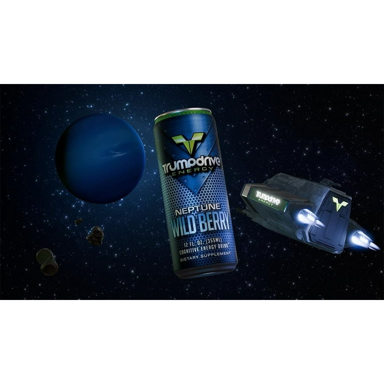 TRUMPDRIVE ENERGY Drink Nootropic Formula, Cognitive Neptune Wild