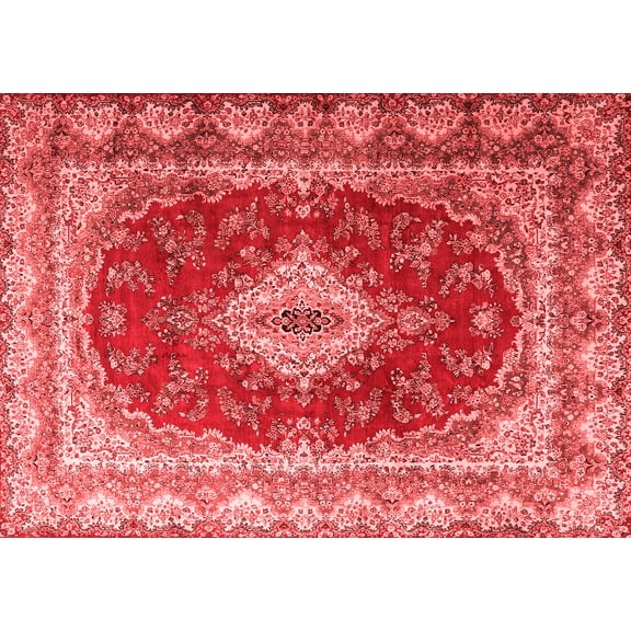 Ahgly Company Indoor Rectangle Persian Red Traditional Area Rugs, 5' x 7'