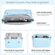 thumbnail image 3 of Funda para tablet TimoVo para iPad 11 pulgadas A16 2025, color azul claro, 3 of 7