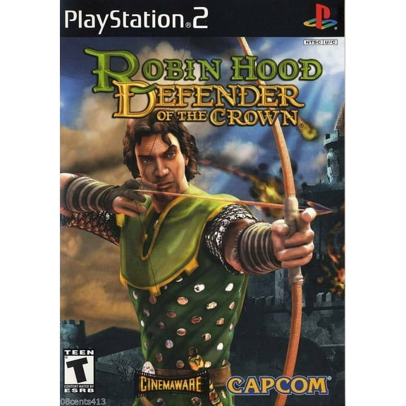 Restored Robin Hood Defender of the Crown - PS2 Playstation 2 (Refurbished)