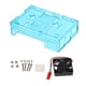 thumbnail image 4 of Caja De Caja De ABS Portátil + Ventilador De Refrigeración Para Pi 3 Modelo B Azul Yotijar Caja de ABS con ventilador, 4 of 9
