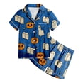 thumbnail image 5 of Leey-World Halloween Pajamas for Toddlers Girls Halloween Pajamas - Kids 2 Piece Girl's PJ Set for Holiday - Short Sleeve Shirt & Shorts, 5 of 5