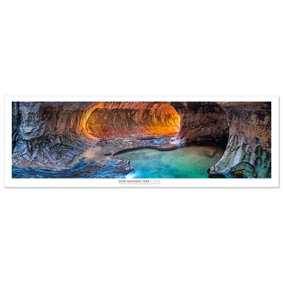 Affiche Panoramique d'Art Paysage Primé: Parc National de Zion