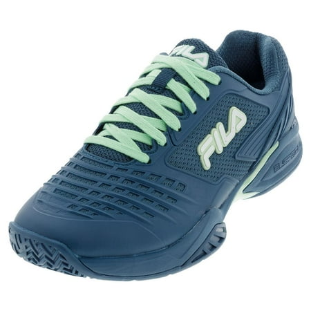 Fila Men`s Axilus 2 Energized Tennis Shoes Blue Coral and Green Ash ( 7 )