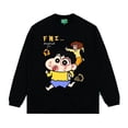 thumbnail image 1 of Suéter Kawaii Crayon Shin-chan dibujos animados Anime Y2K chica picante algodón manga larga moda suelta Casual deportes pareja Top otoño, 1 of 3