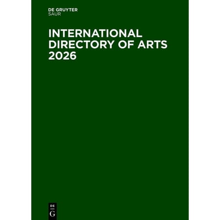 International Directory of Arts International Directory of Arts 2026 Book 50 (Hardcover)