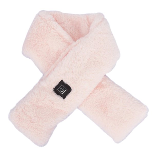 Bufanda calentada por USB Calentador de cuello Almohadilla de calefacción para el cuello Mantón Calentamiento rápido para hombres y mujeres Rosado Zulema Bufanda con calefacción eléctrica