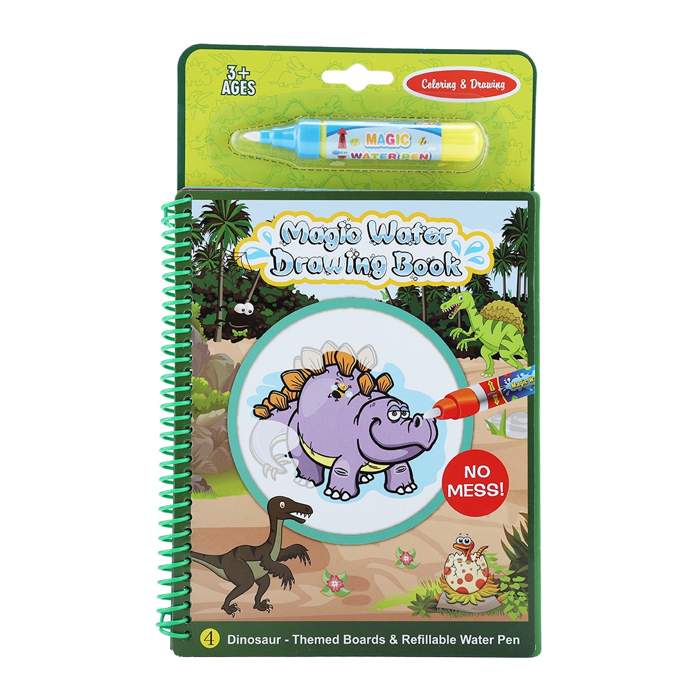 Rdeghly Magic Water Drawing Book, Water Painting Book,Portable Magic