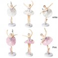 thumbnail image 3 of Ballet Dancer Ballerina Cake Topper Figurine Toys Birthday Party Decora DIY, 3 of 3