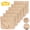 Beige, variant on Baby Burp Cloth, Qissep 6 Pack Muslin Burp Cloths 100% Cotton Baby Burp Cloths Soft,Baby Essentials as a Newborn,Best Gifts for Infant Girls Boys,20 x 10 inches - Green