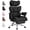 Black(Adjustable Armrest), variant on Big and Tall Office Chair, Ergonomic PU Leather Executive Computer Chair with Footrest, Pocket Spring Support, 350 LBS Capacity, For Home Office, Brown