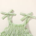 thumbnail image 6 of Happy Town Infant Baby Girl Clothes Ruffle Sleeveless Shirt and Shorts Set Toddler Girl Casual Outfits, 6 of 8