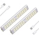 thumbnail image 1 of Paquete de 2 luces de armario, 24 LED, control remoto inalámbrico, recargables por USB, con banda magnética y ajuste de brillo., 1 of 4