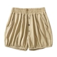 thumbnail image 3 of Shachafan Girls And Boys Elastic Waist Puff Shorts Summer Toddler Kids Soft Breathable Casual Playful Ruffle Loose Fit Knicker Undershorts Pant Fall Baby Girl Outfits, 3 of 3