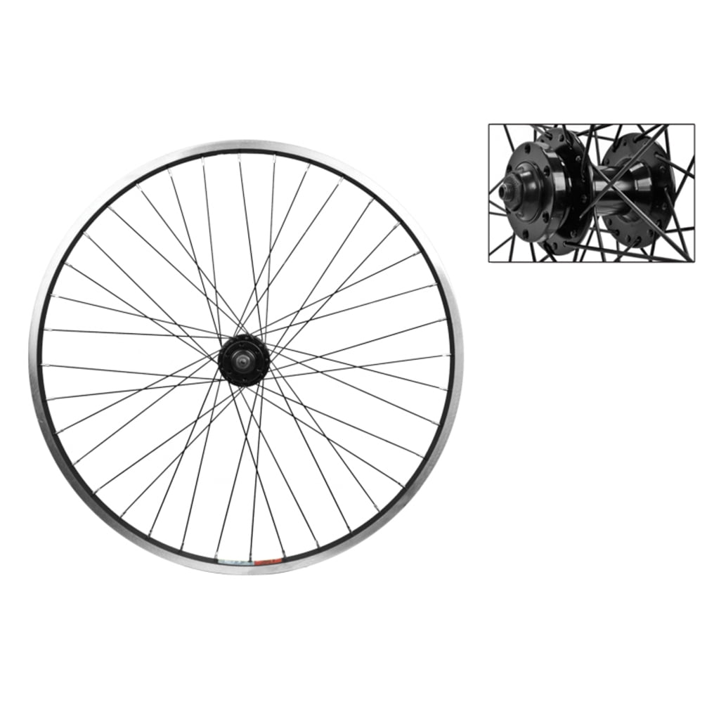 26-Inch Black Sta Tru FWSRLDRD Front Rhynolite/M525 9 Speed Disc Wheel 